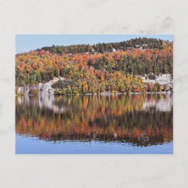 Crystal Lake Reflections, Vermont Briefkaart