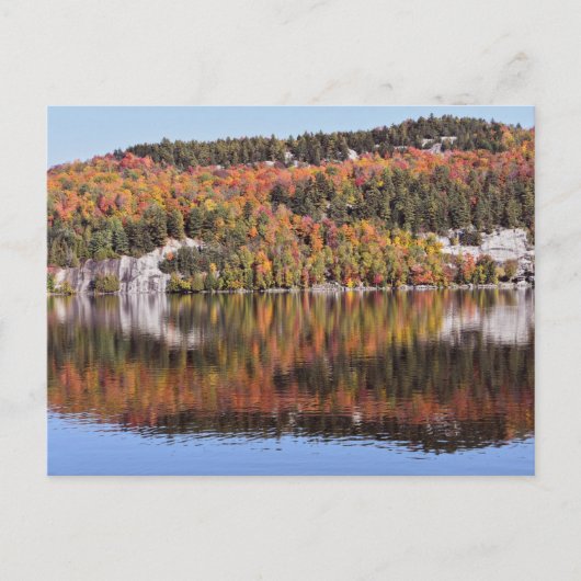 Crystal Lake Reflections, Vermont Briefkaart (Voorkant)