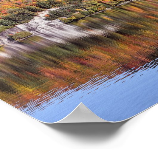 Crystal Lake Reflections, Vermont Poster (Hoek)