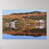 Crystal Lake Reflections, Vermont Poster (Voorkant)