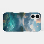 Crystal Lake Serenity iPhone 16 Hoesje (Achterkant horizontaal)