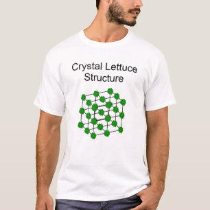 Crystal Lettuce Structure T-shirt