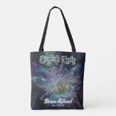 Crystal Lotus: Tote Bag (Achterkant)