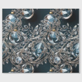 Crystal Luxury Ornamenten inpakpapier (Vlak)