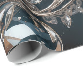 Crystal Luxury Ornamenten inpakpapier (Rol Hoek)