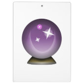 Crystal Magic Ball - Emoji Klembord (Achterkant)
