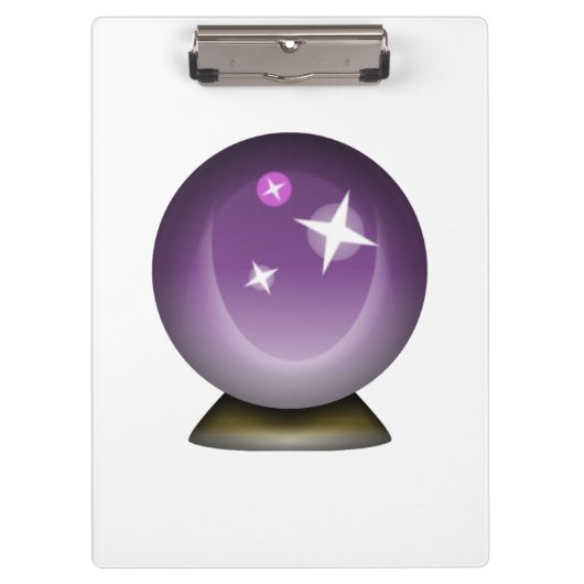 Crystal Magic Ball - Emoji Klembord (Voorkant)