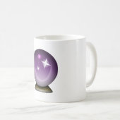 Crystal Magic Ball - Emoji Koffiemok (Voorkant rechts)