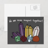 Crystal Magick Briefkaart (Voorkant / Achterkant)