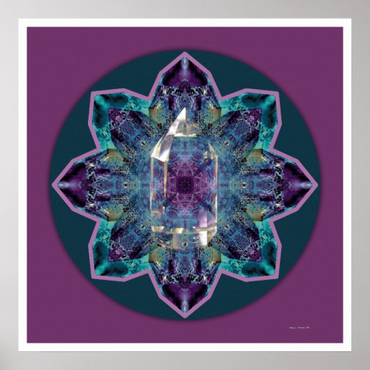 Crystal Mandala 3 Poster (Voorkant)