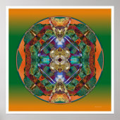 Crystal Mandala 5 Poster (Voorkant)
