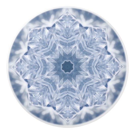 Crystal Mandala Keramische Knop (Voorkant)