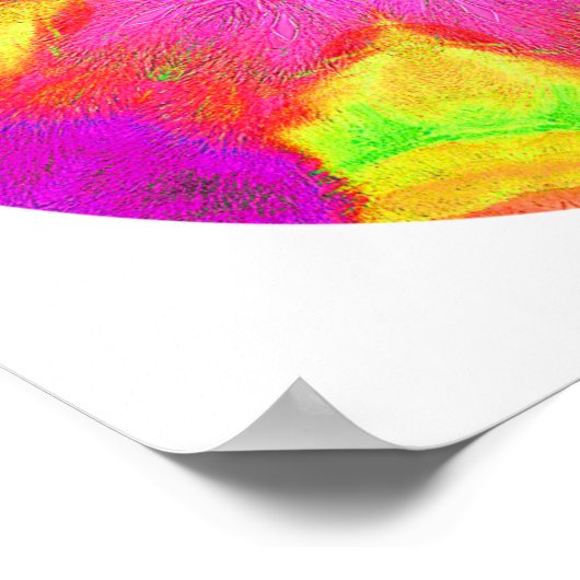 Crystal Mandala - "Kinderuur" Poster (Hoek)