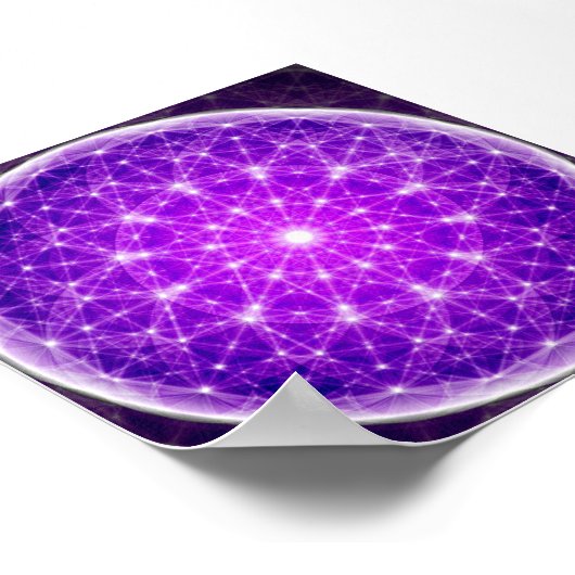 Crystal Mandala Poster (Hoek)