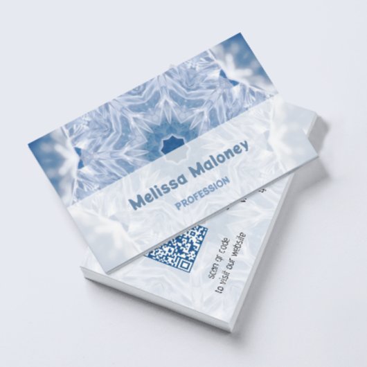 Crystal Mandala | QR-code Visitekaartje