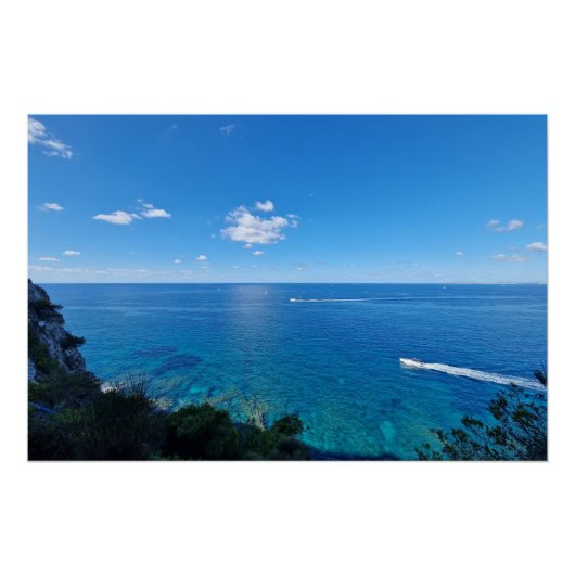 Crystal Mediterranean sea Perfect Poster (Voorkant)