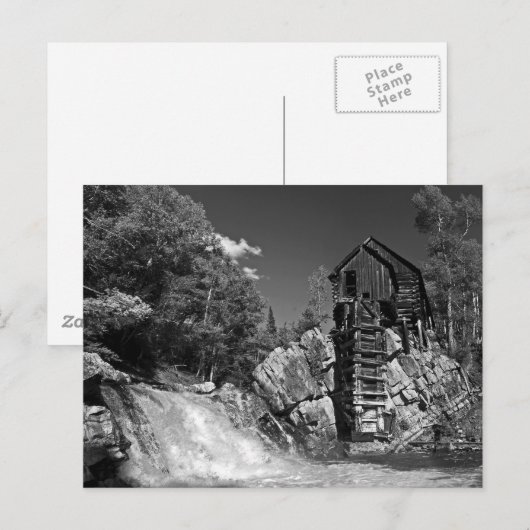 Crystal Mill briefkaart (Voorkant / Achterkant)