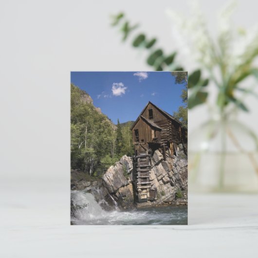 Crystal Mill briefkaart (Staand voorkant)