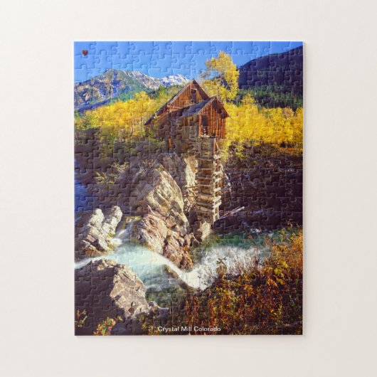Crystal Mill Colorado. Jigzaag Puzzle Legpuzzel (Verticaal)
