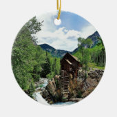Crystal Mill Colorado Keramisch Ornament (Voorkant)