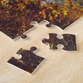 Crystal Mill Colorado.Kerstgroeten Legpuzzel (Zijkant)