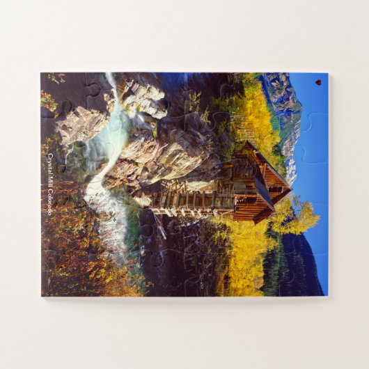 Crystal Mill Colorado. Legpuzzel (Horizontaal)