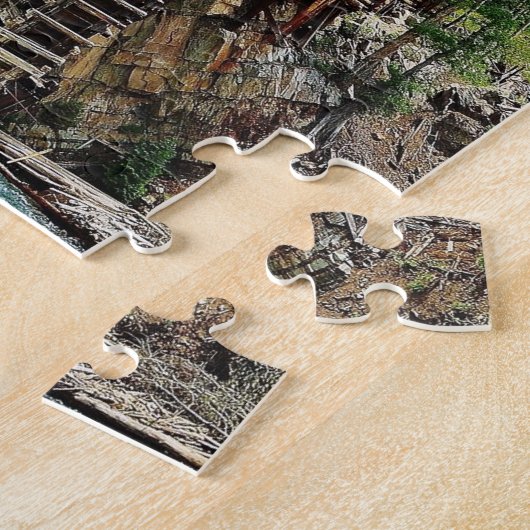 Crystal Mill Colorado Mountain Stream Legpuzzel (Zijkant)