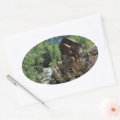 Crystal Mill Colorado Ovale Sticker (Envelop)