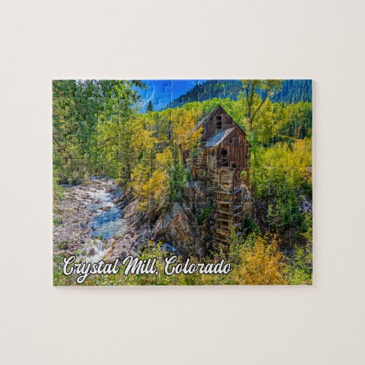 Crystal Mill, Crystal, Colorado Legpuzzel (Horizontaal)