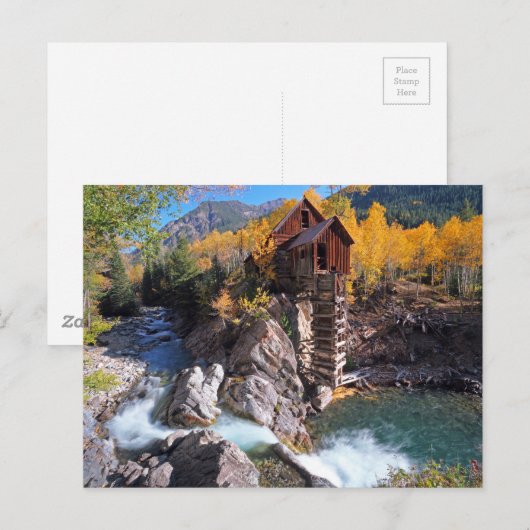 Crystal Mill, Marble, Colorado, VS Briefkaart (Voorkant / Achterkant)