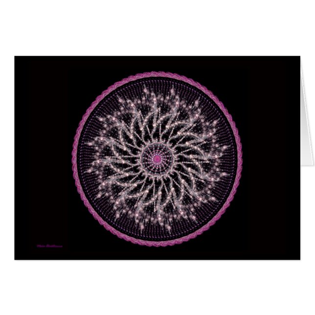 Crystal Mist Mandala (Voorkant Horizontaal)
