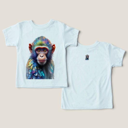 Crystal Monkey (Ontwerp Voorkant & Achterkant)