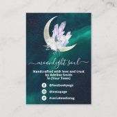 Crystal Moon Galaxy Spell Jar Kit Visitekaartje (Voorkant)