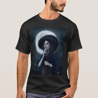 Crystal Moon - Mysterieuze piraat vrouw met volle T-shirt