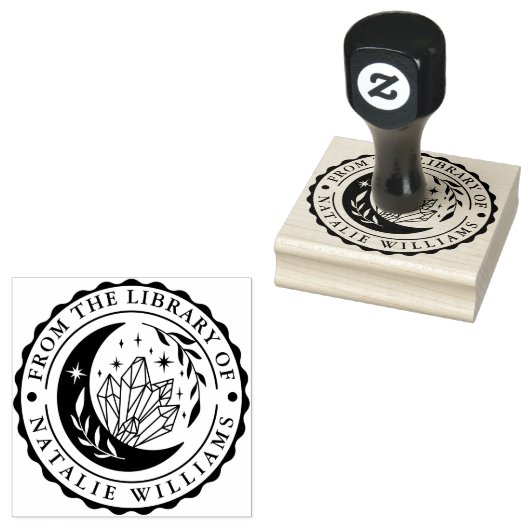 Crystal Moon uit de bibliotheek van Rubberstempel (Gestempeld)