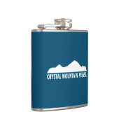 Crystal Mountain alstublieft Heupfles (Rechts)