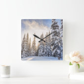 Crystal Mountain Ski Resort bij Mt Rainier 1 Vierkante Klok (Huis)