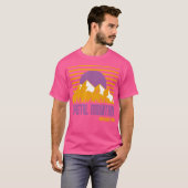 Crystal Mountain Washington Mountains Hiki T-shirt (Voorkant volledig)