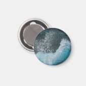 Crystal Ocean Waves Magneet (Voorkant / Achterkant)