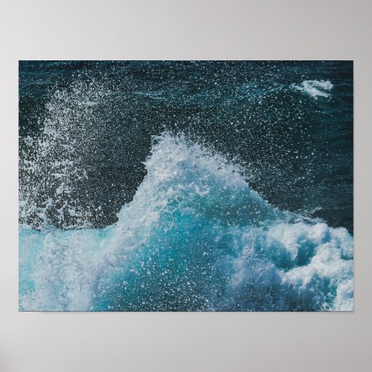 Crystal Ocean Waves Poster (Voorkant)
