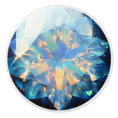 Crystal Opal Pattern Keramische Knop (Voorkant)
