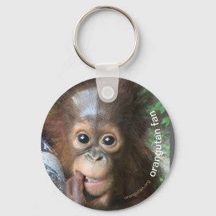 Crystal Orangutan Orphan Save Sleutelhanger
