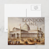 Crystal Palace London World's Fair Briefkaart (Voorkant / Achterkant)
