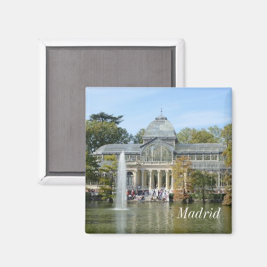 Crystal Palace, Madrid magneet (Voorkant / Achterkant)