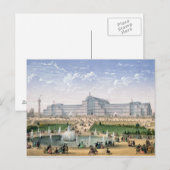 Crystal Palace, Sydenham, c.1862 (kleurenlitho) Briefkaart (Voorkant / Achterkant)