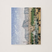 Crystal Palace, Sydenham, c.1862 (kleurenlitho) Legpuzzel (Verticaal)