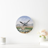 Crystal Palace, Sydenham, c.1862 (kleurenlitho) Ronde Klok (Huis)