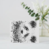Crystal panda | Cute Panda Lover Aankondigingskaart (Staand voorkant)