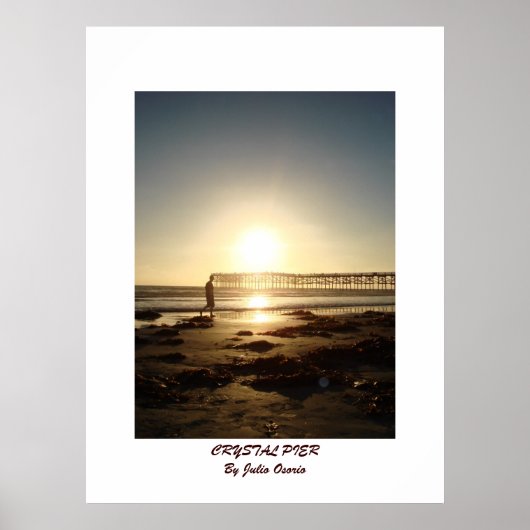 CRYSTAL PIER POSTER (Voorkant)