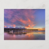 Crystal Pier Sunset Briefkaart (Voorkant)